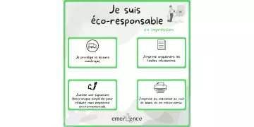 Eco-responsable - Je privilégie le NUMERIQUE à la place du papier